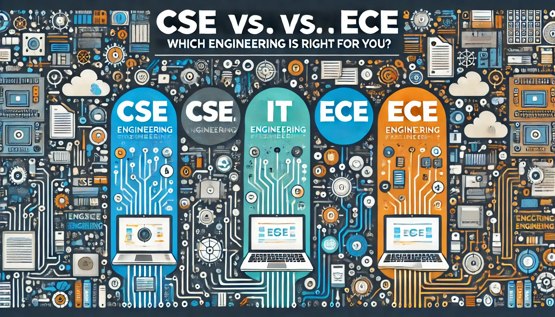 btech it vs cse: which engineering branch is better?... CSE vs. IT vs. ECE: Which Engineering Branch is Right for You?